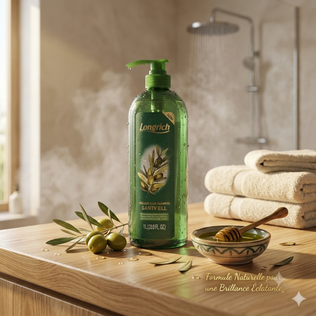gel douche longrich À l’olive – 1000 ml